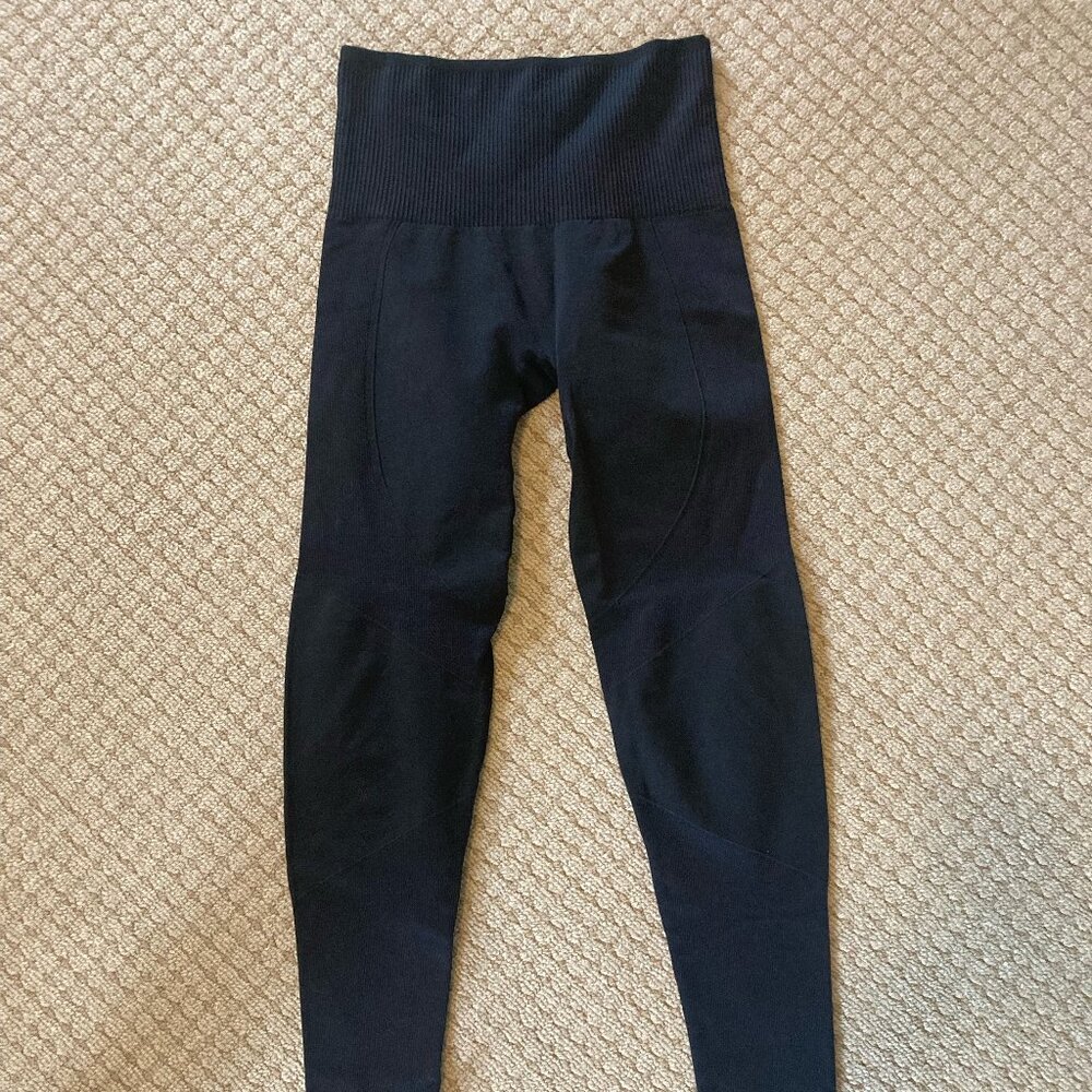 Third Love Seamless Flex Compression Leggings Black